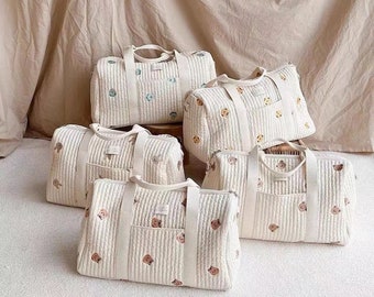 Maternity Hospital Bag | Weekend Travel Bag | Large Pram Baby Bag | Nappy Diaper | Baby Changing Bag | Baby Organiser | Baby Travel Bag