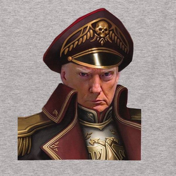 COMMISSAR Trump | Warhammer 40k inspired T-shirt