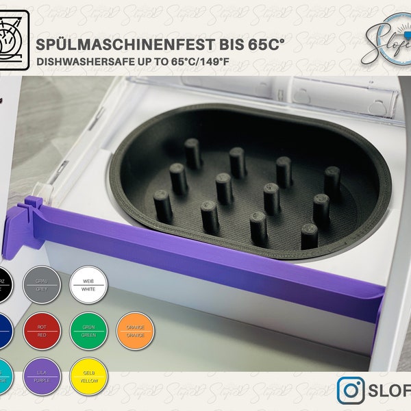 Slowfeeder Napf Bowl Spülmaschinenfest für SureFeed® Futterautomaten I 3D-Druck