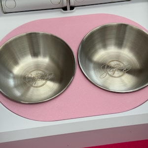 Adapter för 2 runda skålar i rostfritt stål för SureFeed® automatiska matare | 3D-utskriven bild 6