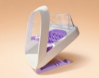 Soporte ajustable para comedero automático SureFeed® | Estación de alimentación ergonómica con altura regulable | Accesorios impresos en 3D