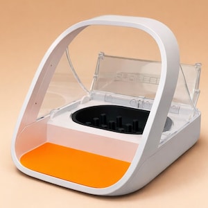 Alfombrilla para comederos automáticos SureFeed® en nuevos y fantásticos colores | Impresa en 3D