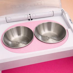 Adapter do 2 okrągłych misek ze stali nierdzewnej do automatycznych podajników SureFeed® | Druk 3D