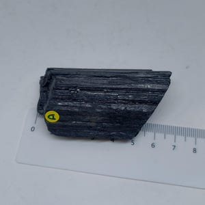 Black Tourmaline Rough Stone | Natural Raw Crystal Specimen for Protection Decor image 16
