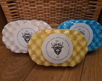 Soap Filled Sponges Highly Scented Luxury Fragranced Choose Your Scent