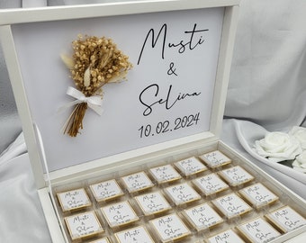 Chocolate box modern signature - simple and modern