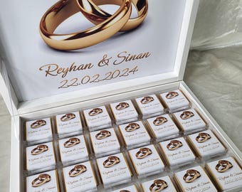 wedding chocolate box