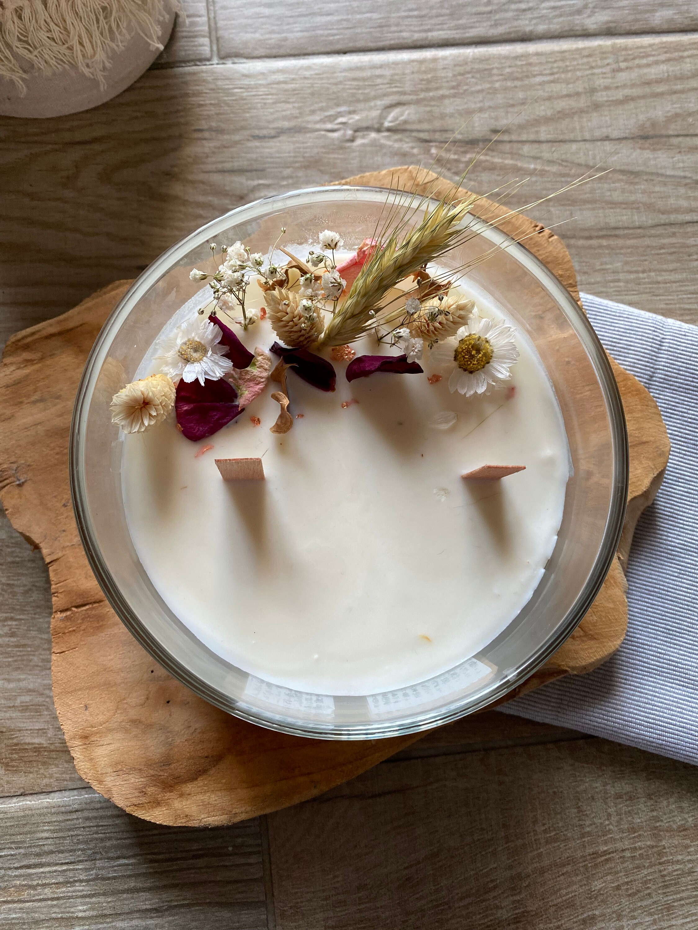 Bougie Fleurie Cocosun