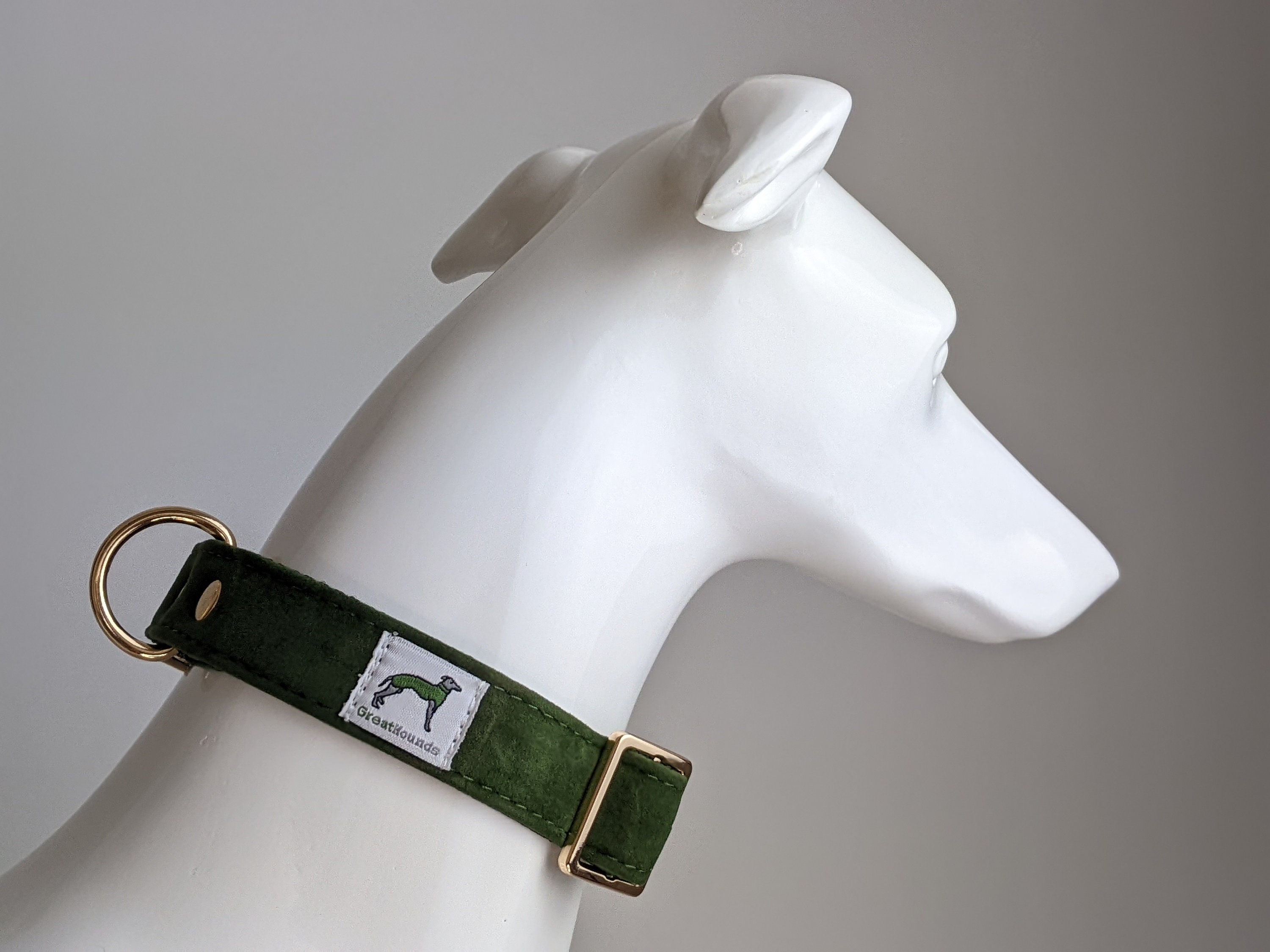 Whippet Leather House Collar Whippet Lurcher Greyhound House