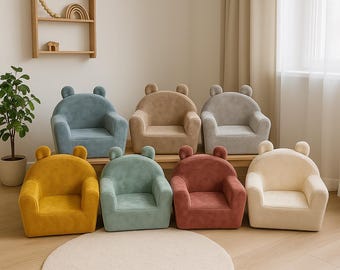 Seats for children made of foam, various colors to choose from