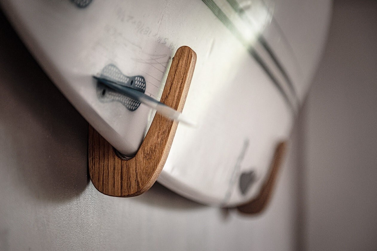 Support de Planche Surf en Bois