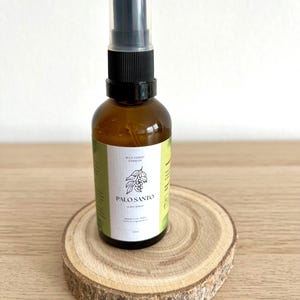 Auraspray biologische etherische olie, Palo Santo, wild bos, lente (50 ml)