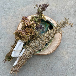 Räucherbündel, Herbal smudge bundle, Smudge Stick