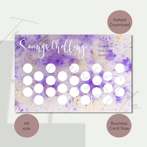 Printables Money Saving Challenge, Savings Tracker, Savings Tracker , Money Saving Challenge Printable, Savings Challenge chart, budgeting