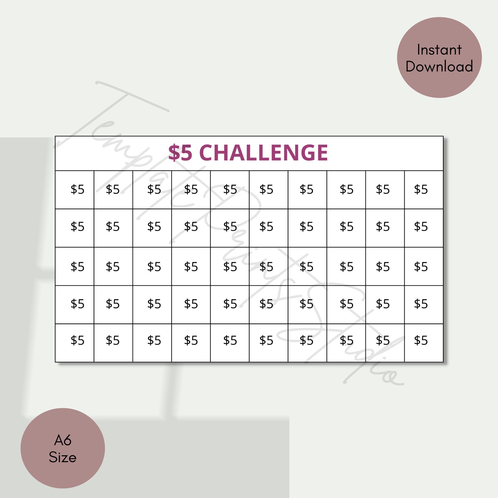 a6-printables-money-savings-trackers-challenge-5-dollar-etsy-uk
