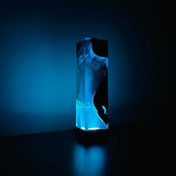 Resin Lamp - Etsy