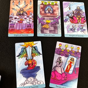 Sea Witch Tarot,78 Tarot Cards - Etsy