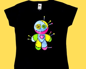 T-shirt enfant humour vetement rigolo idée cadeau miss vaudou