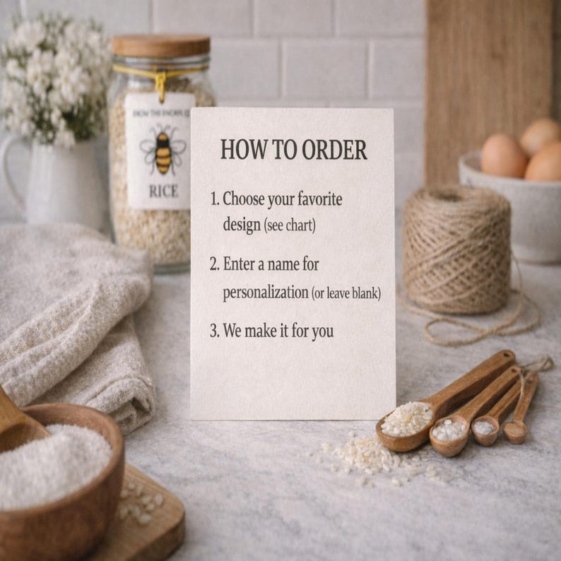 Kitchen Tags Personalized Kitchen Canister Tags | Custom Pantry Labels | Farmhouse ...