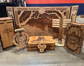 Dungeons and Dragons dungeon master set