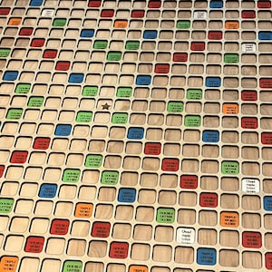 Grand plateau de scrabble (super scrabble)
