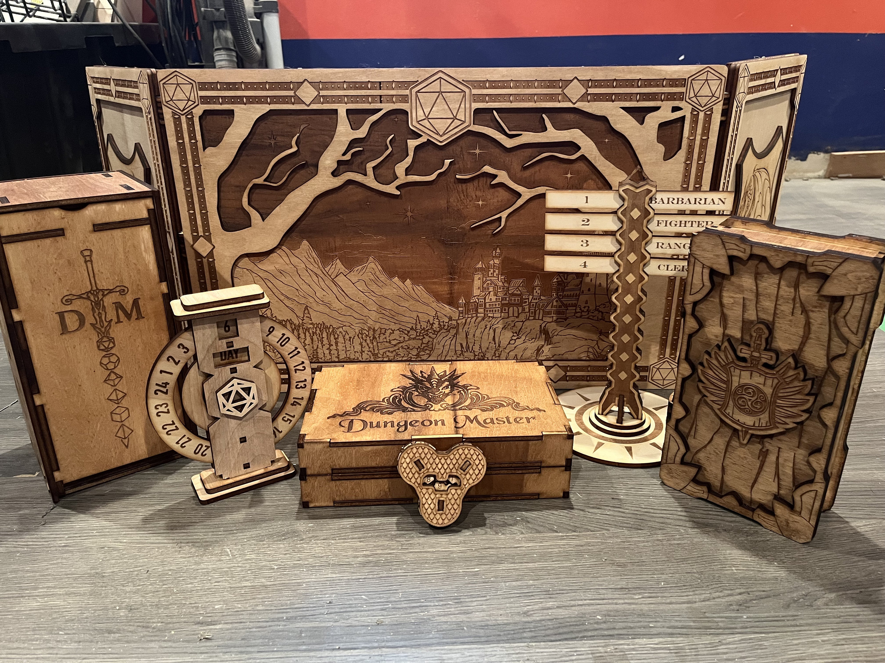 Dungeons and Dragons Dungeon Master Screen - Etsy