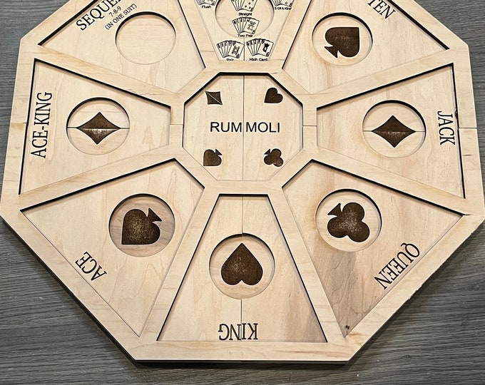 Rummoli Board Game, Printable 24