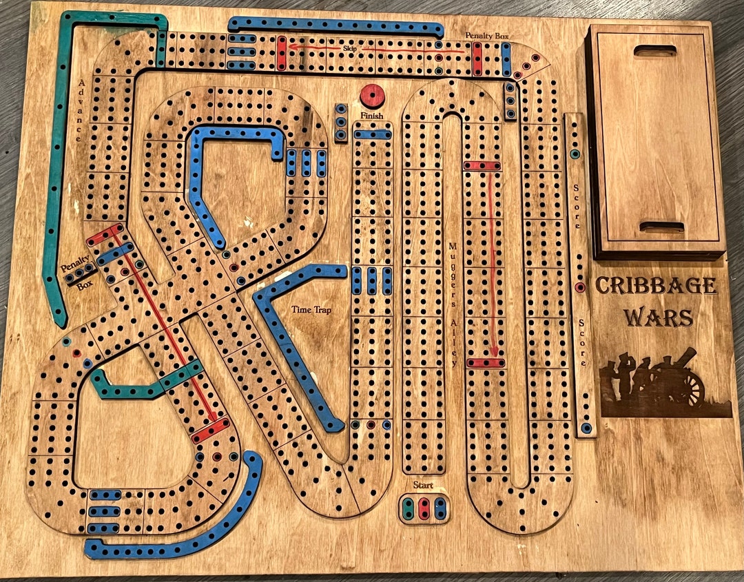 Cribbage War Game Etsy Canada