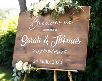Personalized Stickers for Wedding Welcome Signs - Custom Vinyl Stickers for Weddings, Birthdays, Baby Showers...