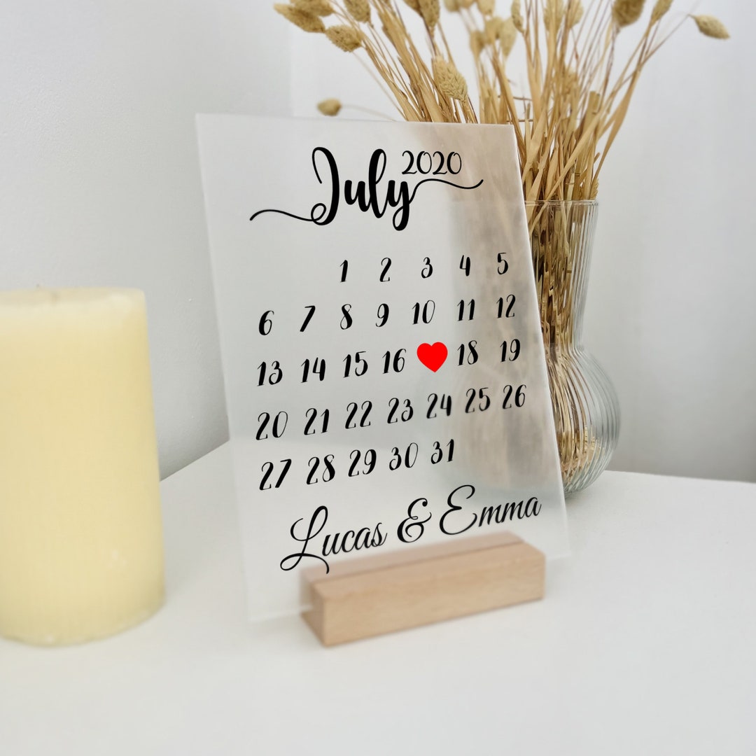 Carte Cadeau Personnalisée - Anniversaire Mariage - Poster Artwork Imprimé