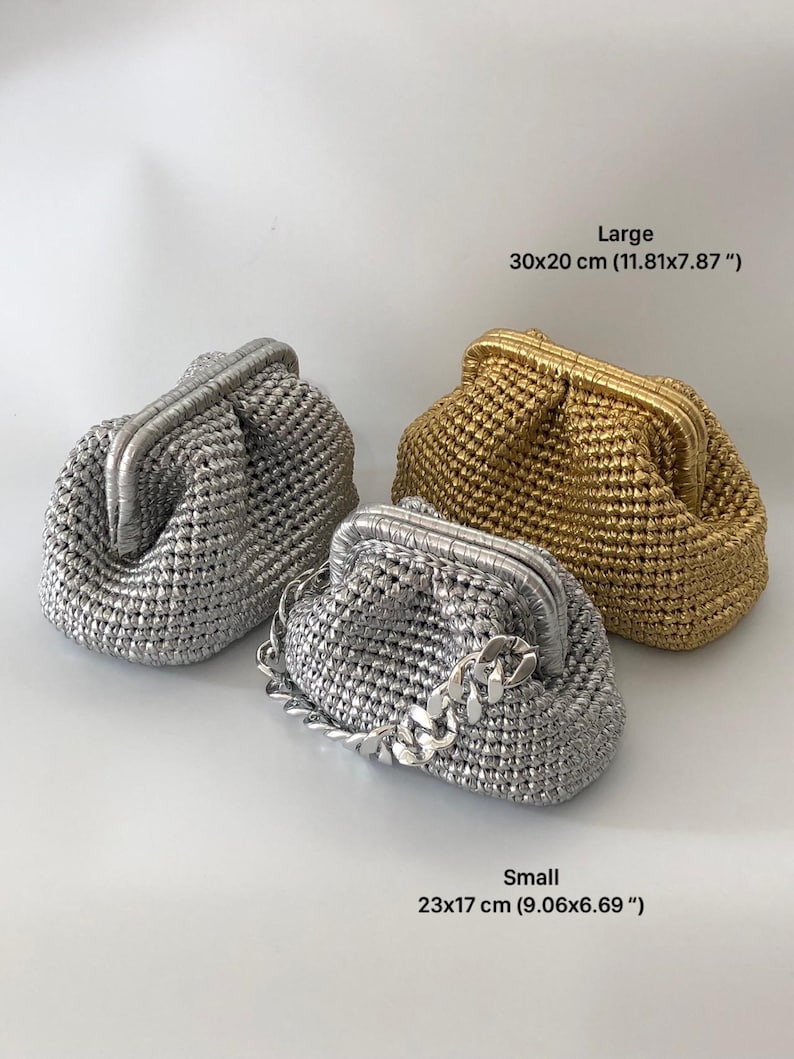 GOKTOW Pochette in acrilico unico, a forma di floreale, in acrilico