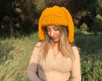 TOOAD Pawaboo Chapeau De Noël Pour Chien, Bonnet Tricotée D'hiver Pour