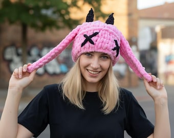 Handmade Crochet Sincerity is Scary Hat, the 1975, Matty Healy