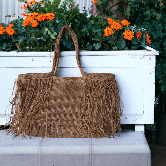 Summer woven handbags sale