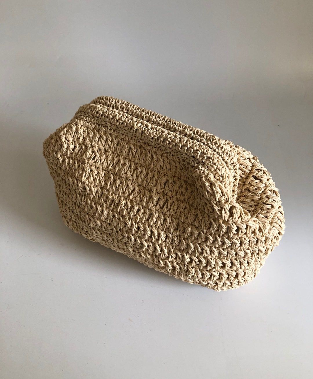 Handmade Raffia Clutch Bag Beige Pouch Clutch Bag For Women Summer handmade-raffia-clutch-bag-beige-pouch-clutch-bag-for-women-summer