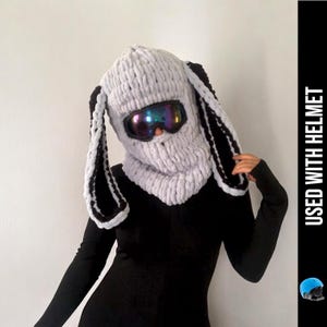 Animal Balaclava, Ski Helmet Balaclava Mask, Helmet Mask, Helmet Cover, Knitted Ski Mask, Face Mask, Balaclava For Ski