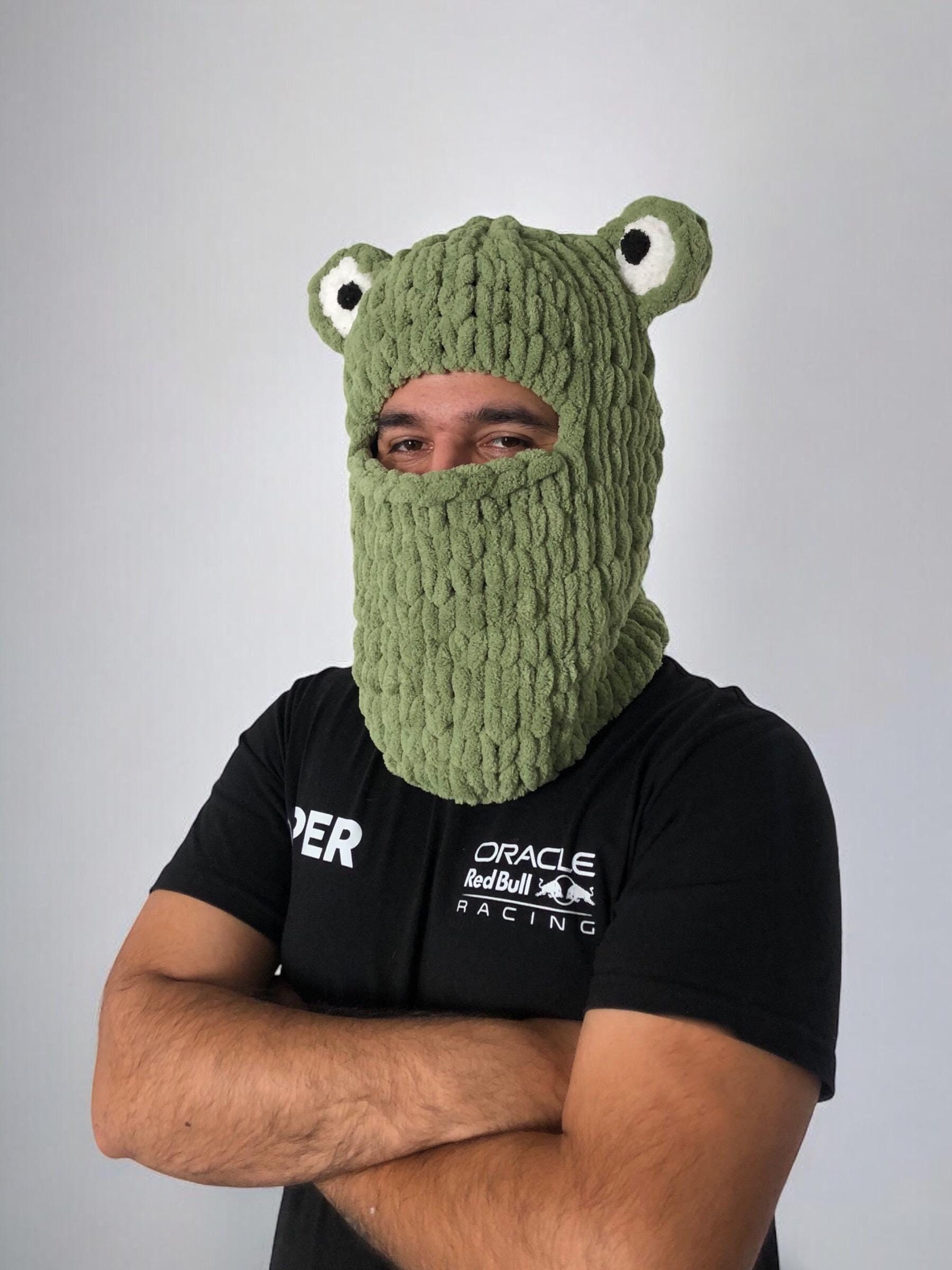 Frog balaclava - Etsy 日本
