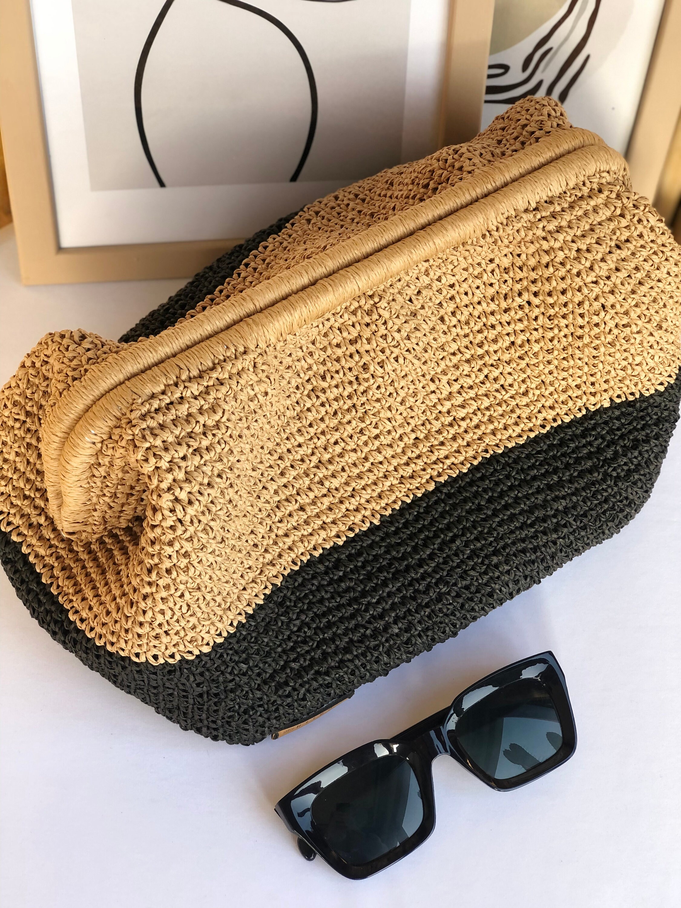 ラフィア クラッチバックHandmade【モロッコ産】 RAFFIA CLUTCH BAG ラフィアクラッチバッグ｜COS コス 公式
