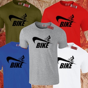Bike Cycling Parody Funny Cyclists Mountain Bicycle Sports Gift T-Shirt Personalised