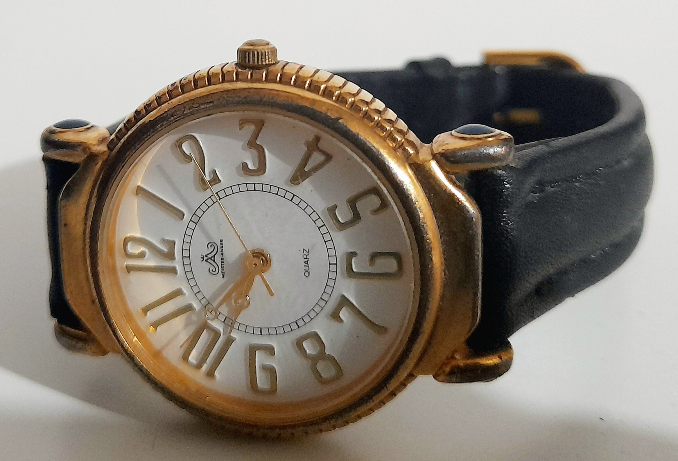 Dames Accessoires voor voor heren Horloges voor heren Meister Anker Kwartshorloge in het Blauw 