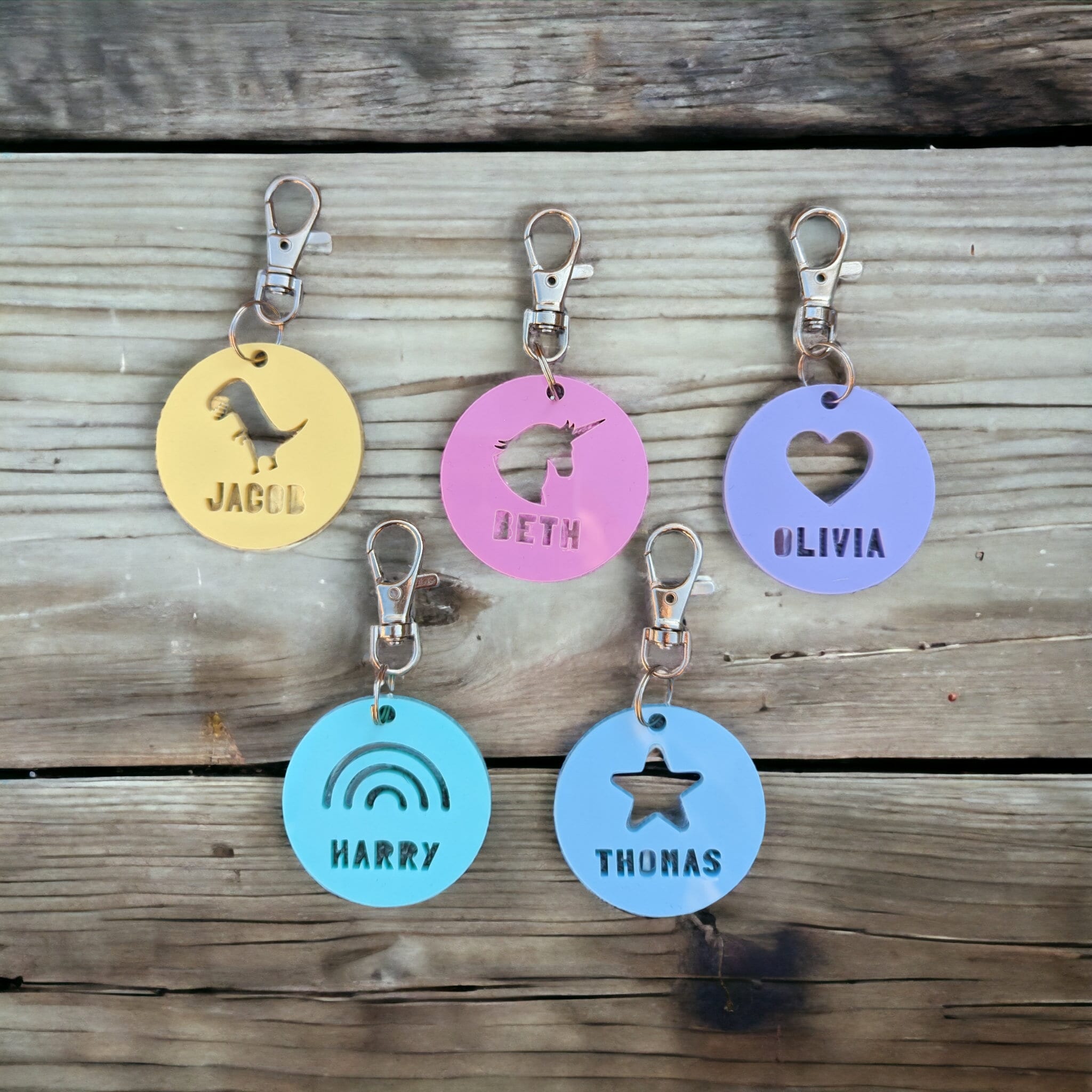 Personalised Keyring Kids Etsy UK