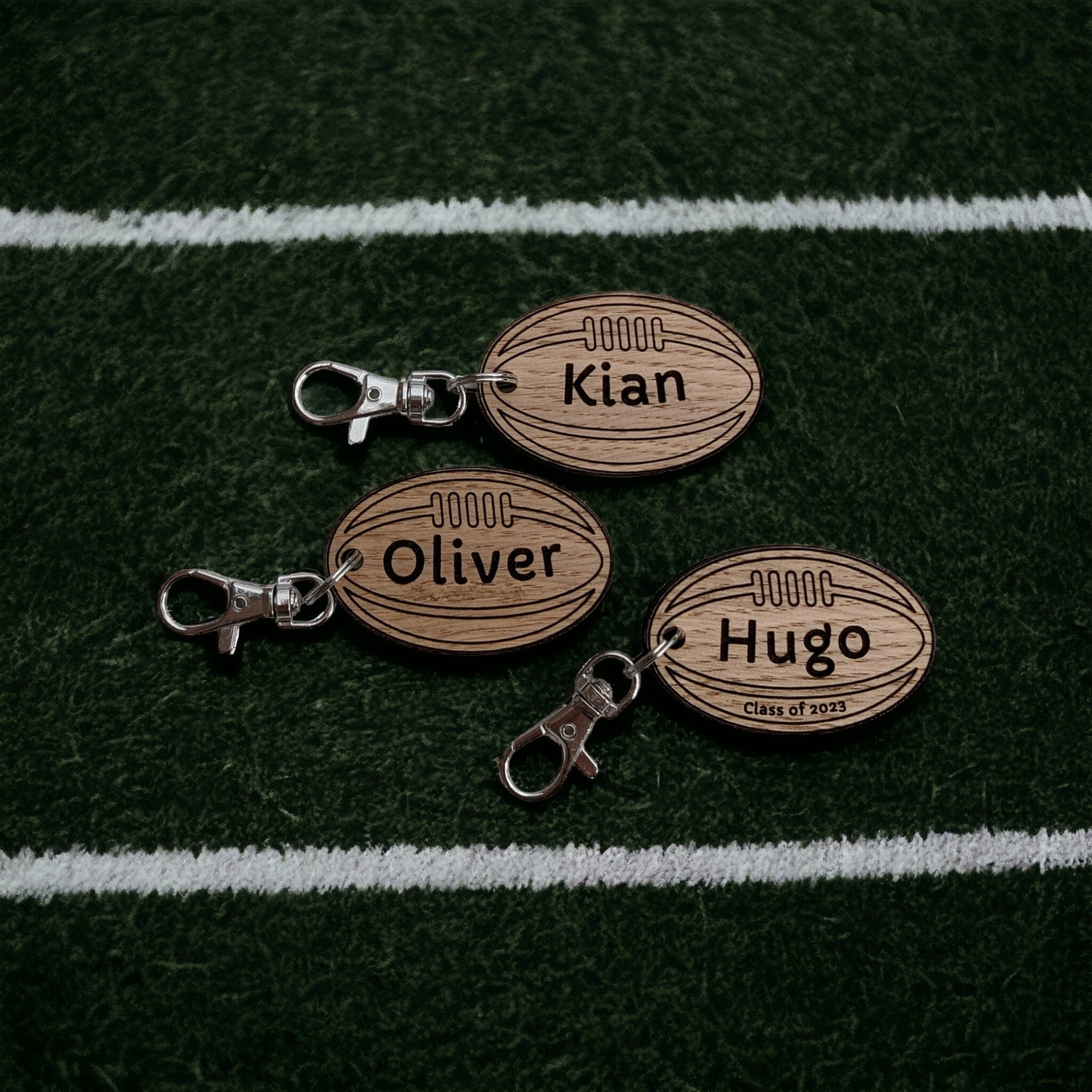 Ruby Key Rings Personalised Wooden Rugby Keyring Keychain Coach Player Gift - Etsy UK