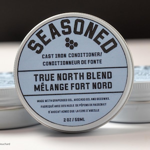 Seasoned Cast Iron Conditioner "True North Blend"