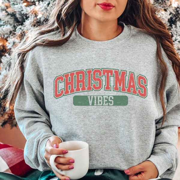 Christmas Vibes Shirt, Frohe Weihnachten Shirt, Familien Shirt, Weihnachtspullover, Weihnachtsbaum Shirt, Santa Shirt, Pyjama Top