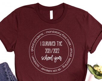 i survived teaching in a pandemic shirt