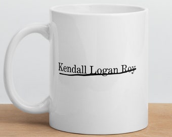 Kendall Logan Roy Mug | Gift for Succession Fans | Underlined or Crossed out?