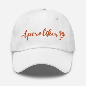 Aperoliker Dad Hat | Aperol Spritz | Cocktail Lovers Gift Ideas | Aperitivo