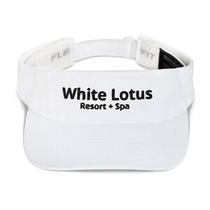 White Lotus Resort + Spa Embroidered Visor
