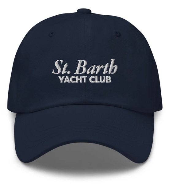 St. Barth Yacht Club Dad Hat