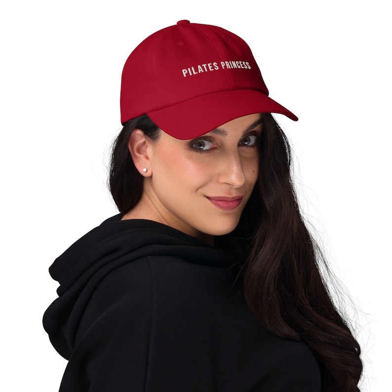 Pilates Princess Embroidered Dad hat | Fit Girlfriend Wife Gift | Workout